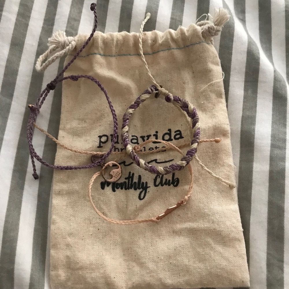 Pura vida bracelet set